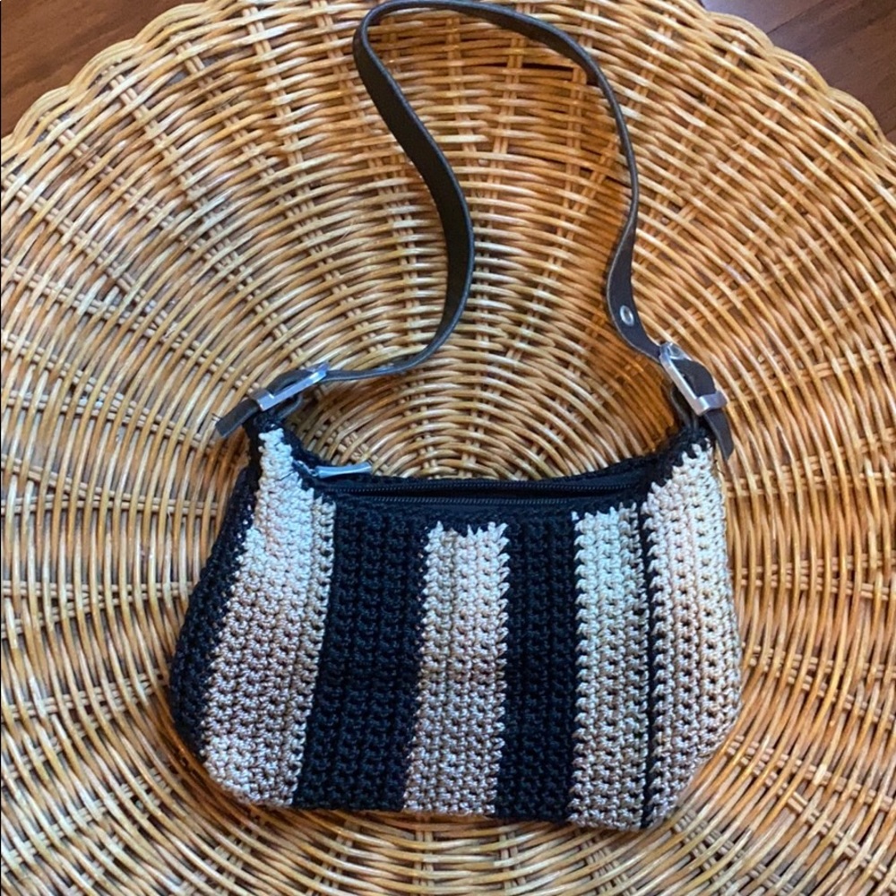 Small shoulder crochet  bag